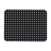 スタッド鋼テクスチャ マグネット (横)