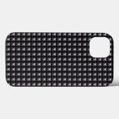 スタッド鋼テクスチャ Case-Mate iPhoneケース (裏面 (横))