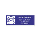 スタッパーソナライズされたプ名前をカスタムするアドレスの色 セルフインキングスタンプ (デザイン)