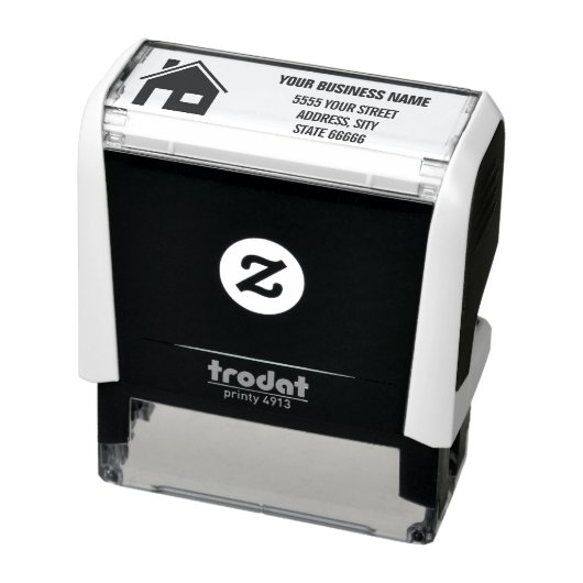 スタッパーソナライズされたプ名前をカスタムする差出人住所 セルフインキングスタンプ (商品)