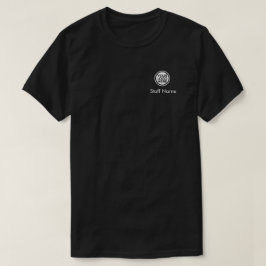 スタッフがロゴの名前を付カスタムける\ Business Company T-Sh Tシャツ