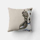 スタッフが私に頼る クッション (裏面)