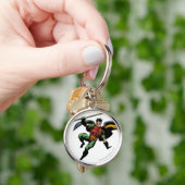 スタッフとロビン キーホルダー (手)