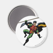 スタッフとロビン マグネット (正面/裏面)