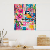 スタッフに優しくしてほしい ポスター (キッチン)