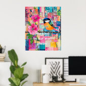 スタッフに優しくしてほしい ポスター (ホームオフィス)