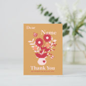 スタッフのためのカスタム感謝の贈り物 シーズンポストカード (スタンド正面)