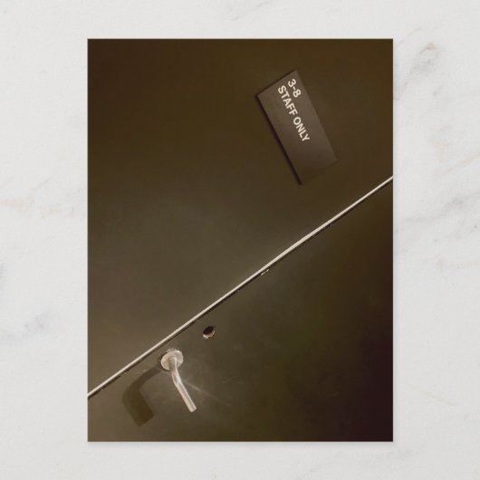 スタッフのみ、地獄への入り口、アーモダント ポストカード (正面)