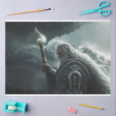 スタッフの切り離し付きマウス 薄葉紙 (クラフト)