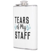 スタッフの涙の世界の最高のボス贈り物 フラスク (左)