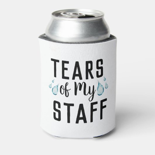 スタッフの涙の世界の最高のボス贈り物 缶クーラー (缶裏面)