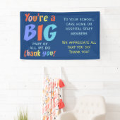 スタッフの皆様に感謝 横断幕 (インサイチュ)