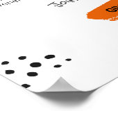 スタッフのBUSINESSロゴカスタムを採用 ポスター (角)