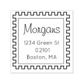 スタッフェイクプ |差出人住所スタンプ セルフインキングスタンプ (デザイン)