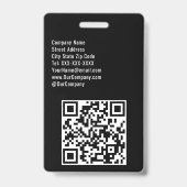 スタッフカスタムイベントまたはコンサート名 バッジ (裏面)