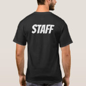 スタッフシャツ Tシャツ (裏面)