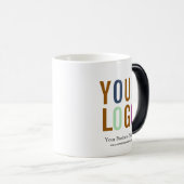 スタッフスタッフMUG名前をカスタムする会社ロゴブランド モーフィングマグカップ (正面右)