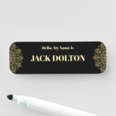 スタッフパーソナライズされたのロゴ名タグ 名札 (インサイチュ)