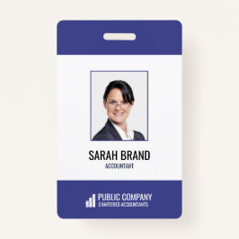 スタッフモダン企業の従業員ビジネスID バッジ