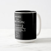 スタッフ企業のチーム作業賞 ツートーンマグカップ (正面右)