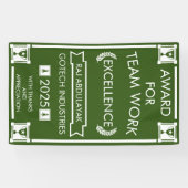 スタッフ企業のチーム作業賞 横断幕 (横)