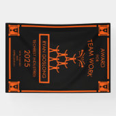 スタッフ企業のチーム作業賞 横断幕 (横)