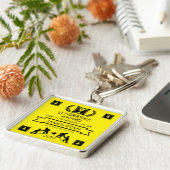 スタッフ企業のリーダーシップ賞 キーホルダー (側面)