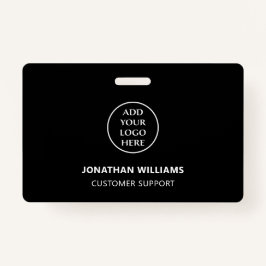 スタッフ名モダン役職Business Companyロゴ バッジ