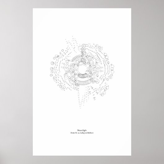 スタッフ外:月光(黒) ポスター (正面)