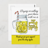 スタッフ感謝していギフトお客さま紹介 ポストカード (正面/裏面)