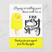 スタッフ感謝していユー実在ギフト財産マーケティング ポストカード (正面)