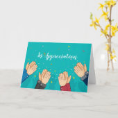 スタッフ評価カード カード (黄色い花)