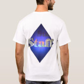 スタッフ(ワイシャツの背部で) Tシャツ (裏面)