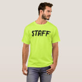 スタッフ(表裏) Tシャツ (正面フル)
