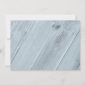 スタッモダンフィッシュビーチブライダルシャワー招待状 招待状 (裏面)