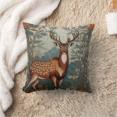 スタッ威厳のあるグウィリアムモリスインスパイアフローラ クッション (ブランケット)