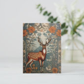 スタッ威厳のあるグウィリアムモリスインスパイアフローラ ポストカード (スタンド正面)