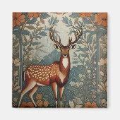 スタッ威厳のあるグウィリアムモリスインスパイアフローラ マグネット (正面)