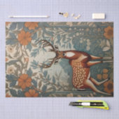 スタッ威厳のあるグウィリアムモリスインスパイアフローラ 薄葉紙 (クラフト)