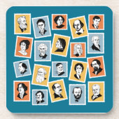 スタッ素晴らしプの作者、詩人、劇作家1 コースター (正面)