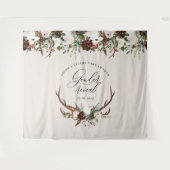 スタッ素朴グフローラジェンダーが赤ちゃんシャワーを明かす タペストリー (正面(横))