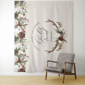 スタッ素朴グフローラジェンダーが赤ちゃんシャワーを明かす タペストリー (インサイチュ)