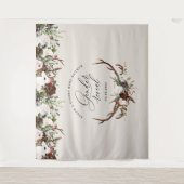 スタッ素朴グフローラジェンダーが赤ちゃんシャワーを明かす タペストリー (正面)