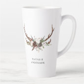 スタッ素朴グ水色フローラ名ラテmag カフェラテマグ (右)