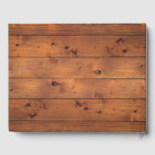 スタッ素朴フィッシュビーチライトトロピカル結婚ズ ゲストブック (裏面)