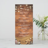 スタッ素朴フィッシュビーチライトトロピカル結婚メニュー メニュー (スタンド正面)