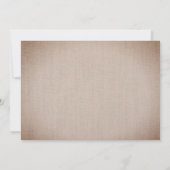 スタッ素朴フィッシュフローラジャーヴィンテージブライダルシャワー 招待状 (裏面)