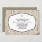 スタッ素朴フィッシュリハーサルディナー招待状 招待状 (正面/裏面)