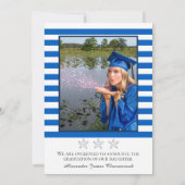 スタッ航海のフィッモダングネイビーホワイトストライプアヌン 案内状 (裏面)