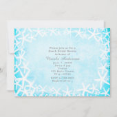 スタッ色彩の鮮やかフィックアクアブルーパーティの招待状 招待状 (正面)